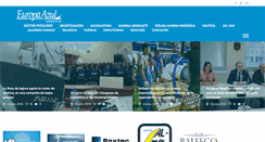 Desktop Screenshot of europa-azul.es